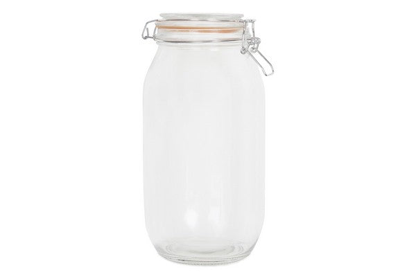 Clipseal Glass Jar 1.5L Round
