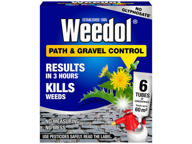 Weedol Path & Gravel Concentrated 6 Tubes 121120
