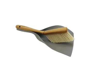 JVL Dustpan & Brush Bamboo 20-305
