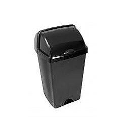 Addis 50L Roll Top Bin Black