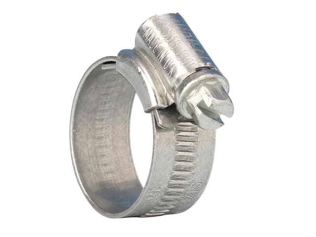 Jubilee Hose Clips Zinc 13-20mm Pack 10 OO