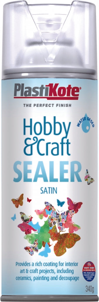 Plastikote Hobby & Craft Sealer Satin 400ml