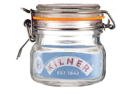 Clip Top Square Jar 0.25L