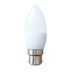 Lyveco BC LED Candle 6w 470 Lumens Warm White 2700k