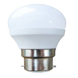 LyvEco 3639 Golf Ball LED Light Bulb Warm White 6W 470lm 2700K BC B22