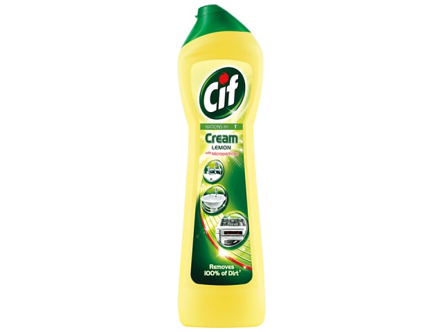 Cif Cream Cleaner Lemon 500ml 86791