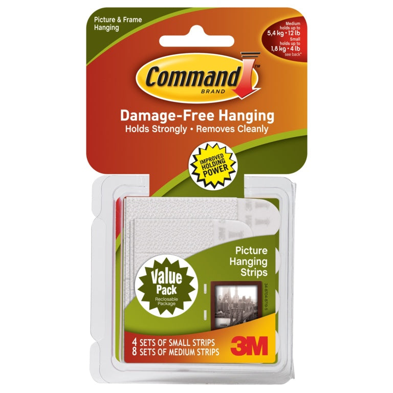 Command Picture Strips Small/Medium Combi Pack 17203