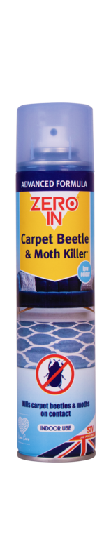 Zero In Carpet Beetle & Moth Spray 300ml ZER977