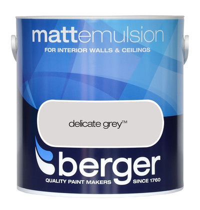 Berger Matt Emulsion Delicate Grey 2.5L