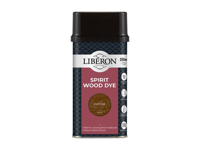Liberon Spirit Dye Dark Oak 250ml