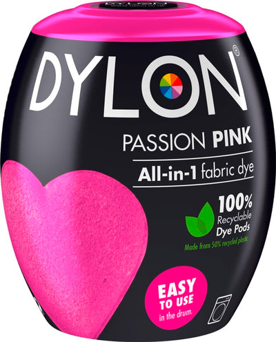 Dylon Machine Dye Pod 29 Passion Pink 350g