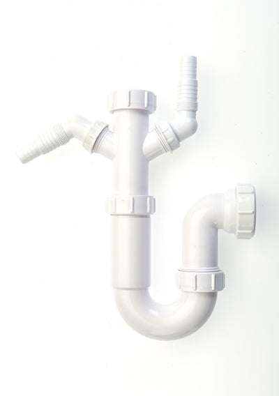 MaKe Washing Machine Trap 40 x 75mm 2 Seal Spigot