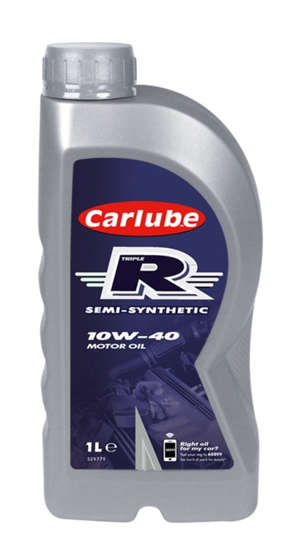 Carlube Triple R 10W-40 Semi-Synthetic Engine Oil 1L