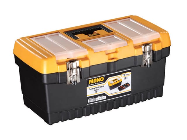 Mano Toolbox Metal Latch 19in MT19