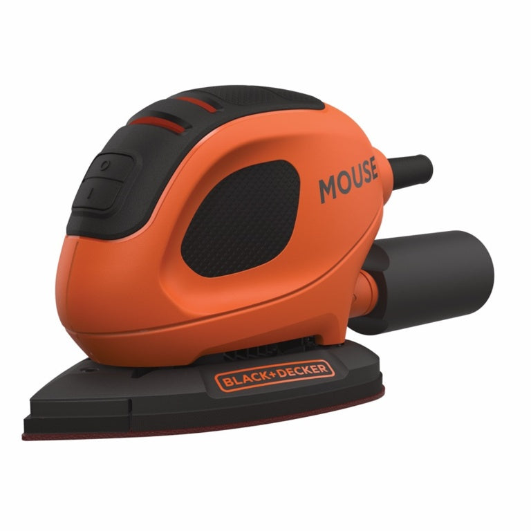 Black & Decker 55W Mouse Sander + 6 Sheets BEW230BCA