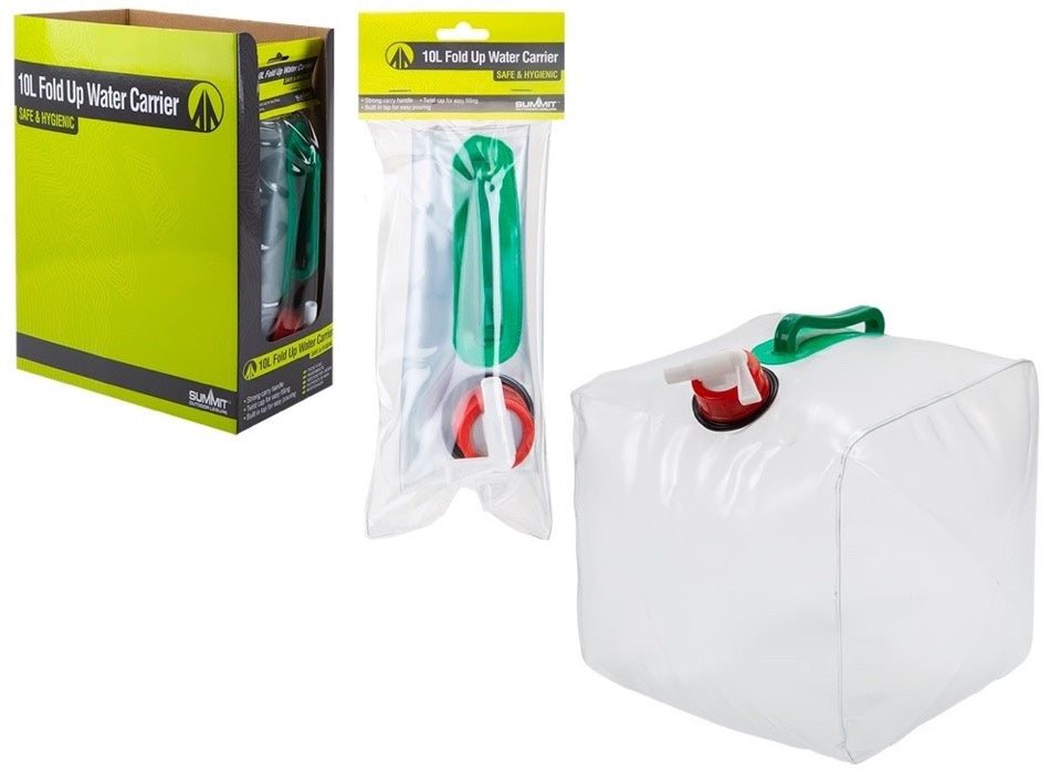 Summit Fold Up Water Carrier 10L