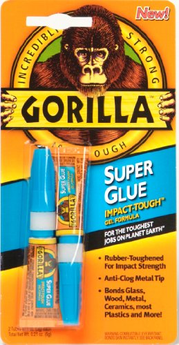 Gorilla Super Glue Tube 3g x 2 4044101