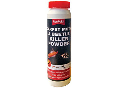 Rentokil Carpet Moth & Beetle Killer Powder 150g