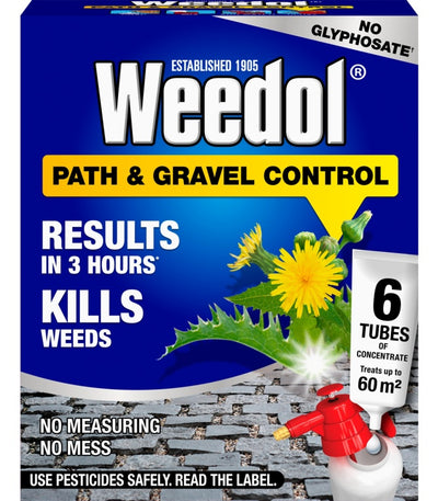 Weedol Path & Gravel Concentrated 6 Tubes 121120