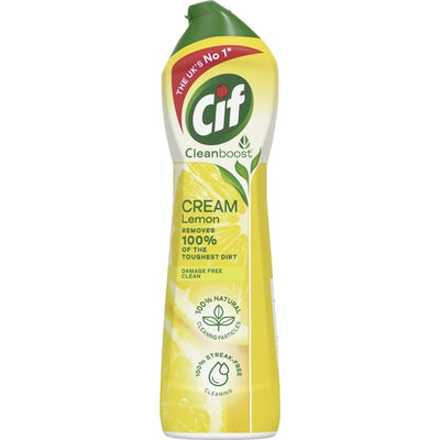 Cif Cream Cleaner Lemon 500ml 86791