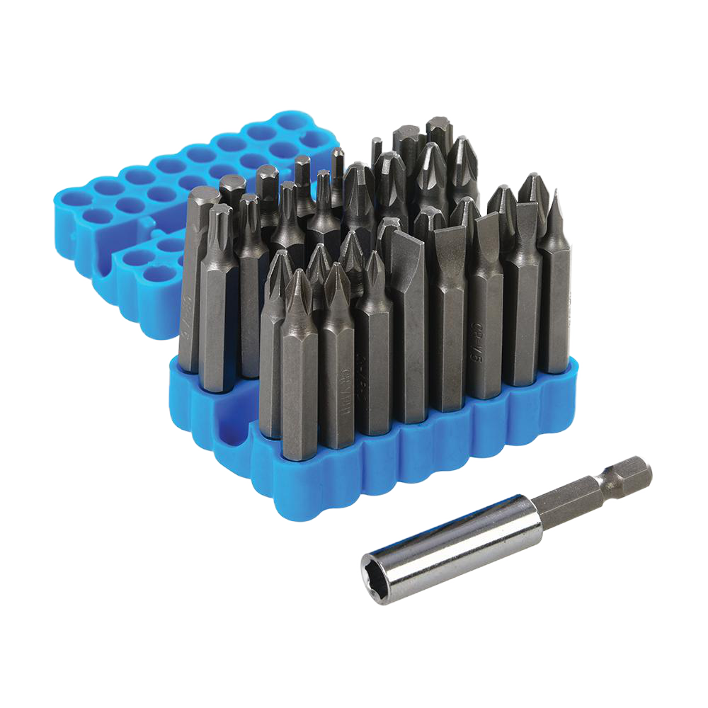 Silverline Screwdriver Bit Set 33 Piece