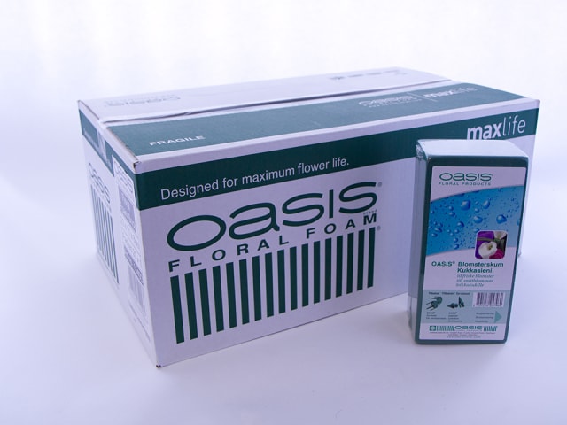 Oasis Ideal Floral Foam Brick Wrapped 1140