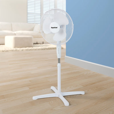 SupaCool Oscillating Stand Fan 16 Inch