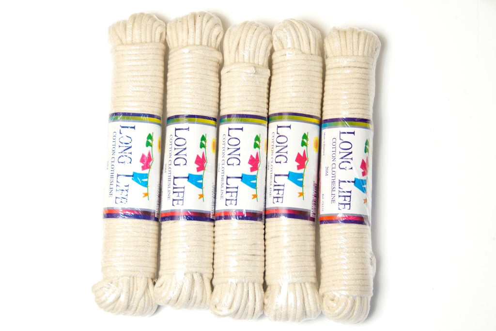 LongLife Cotton Clothes Line – 20m
