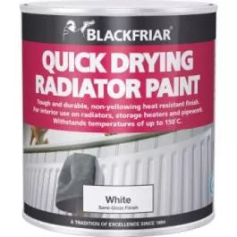 Blackfriar Quick Dry Radiator Paint White 500ml