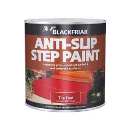 Blackfriar Slip Resist Step Paint Tile Red 500ml