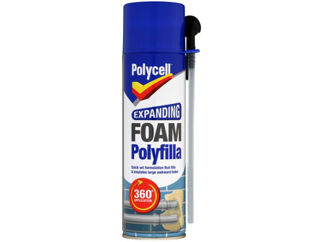 Polycell Expanding Foam Filler 500ml