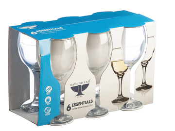 Ravenhead White Wine Glass Sleeve x 6 25cl 0040.412