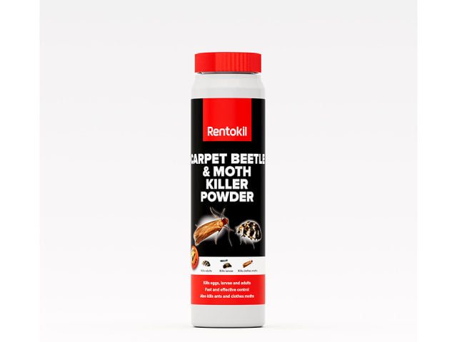 Rentokil Carpet Moth & Beetle Killer Powder 150g PSC50A