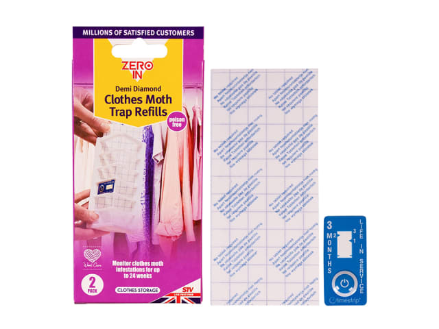 Zero In Demi-Diamond Clothes Moth Refills x 2 ZER438