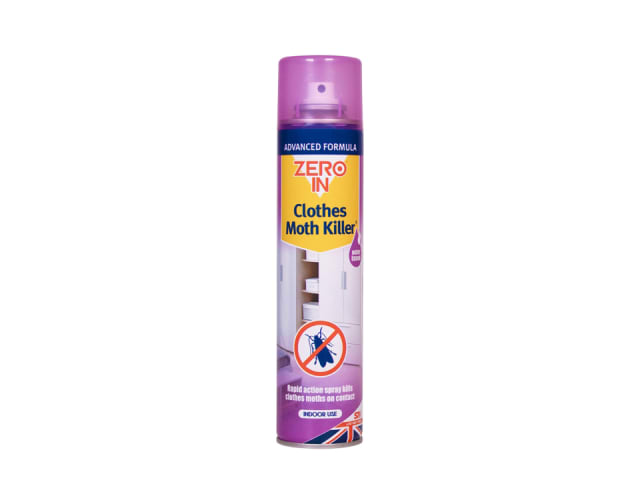 Zero In Clothes Moth Killer Aerosol 300ml ZER434