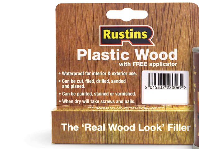 Rustins Plastic Wood Tube Teak