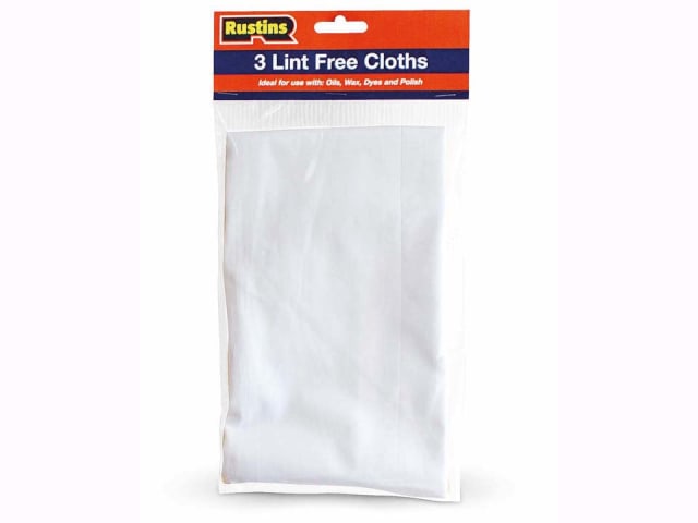 Rustins Lint Free Cloth x 3