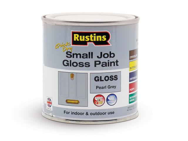 Rustins Quick Dry Small Job Gloss Pearl Grey 250ml