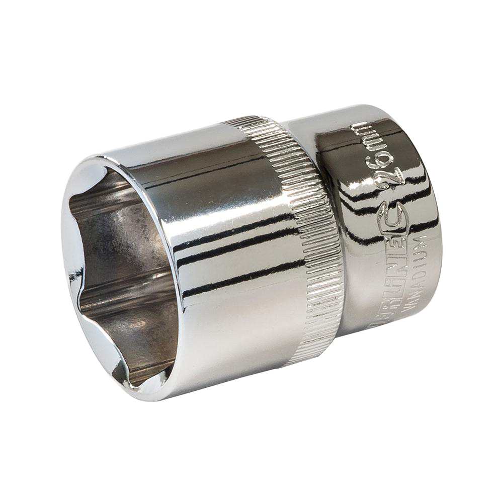 Socket 1/2" Drive 6pt Metric 26mm