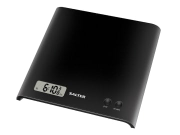 Salter Arc Electronic Kitchen Scale Black 1066BKDR/PC