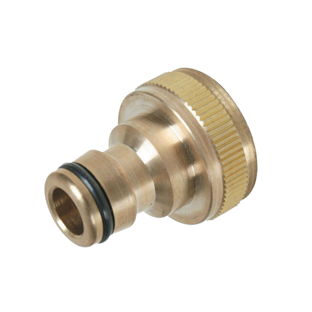 Silverline Tap Connector Brass 3/4"