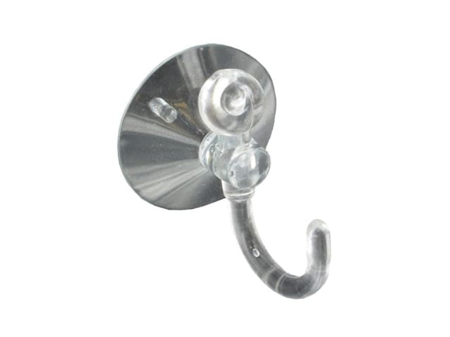 Suction Hooks Clear 25mm x 3 S6367