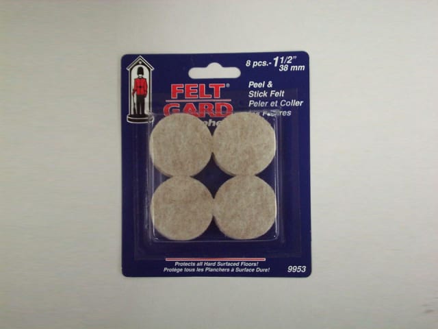 Select Hardware Feltguard Pads Beige 1.5in 9953