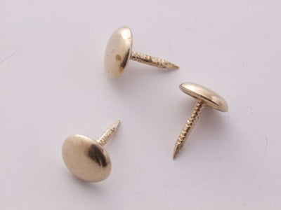 Solstuds Upholstery Nails Brass 10mm Head x 20 11802
