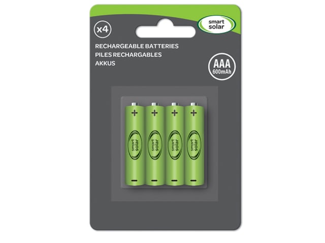 Rechargeable Batteries AAA x 4 1910120RC