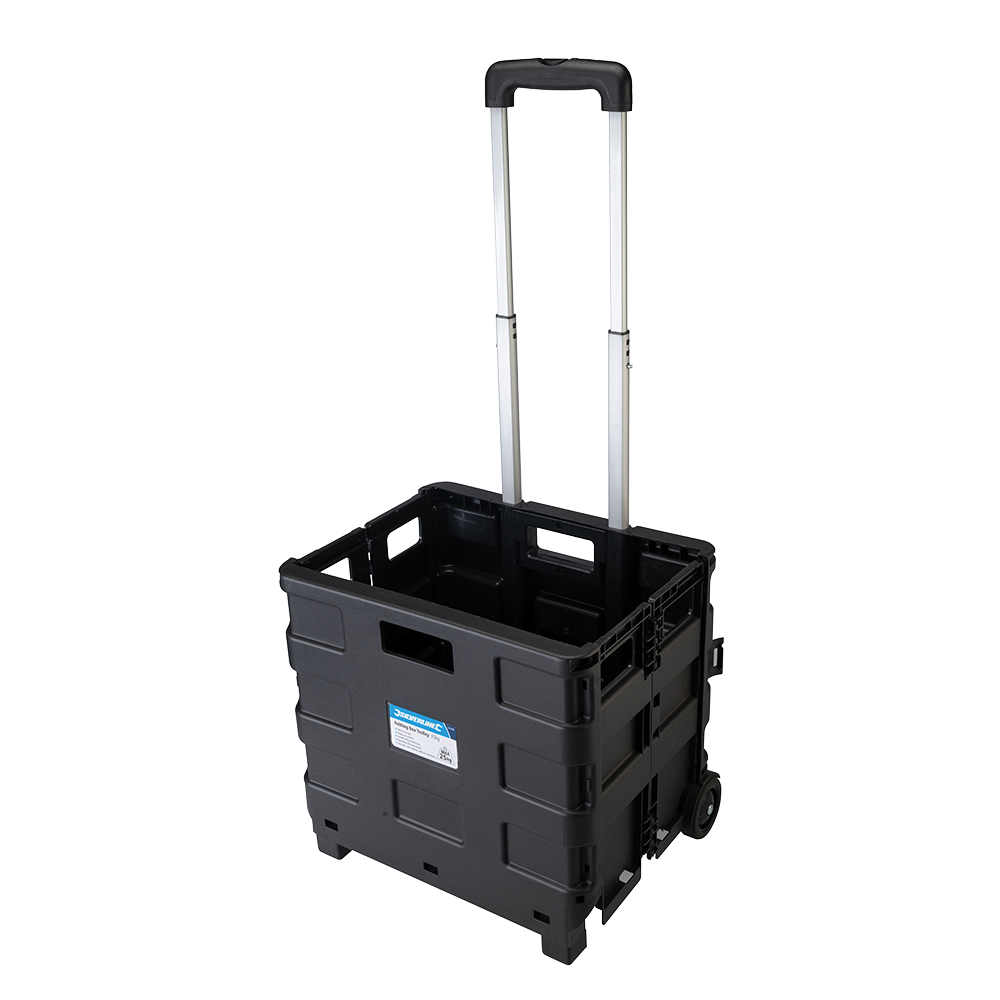 Silverline Folding Box Trolley 25kg