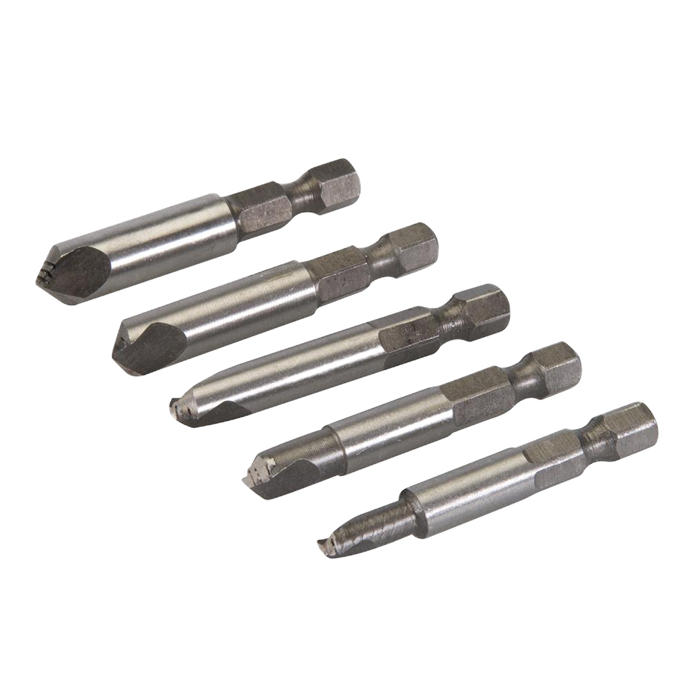 Silverline Damaged Screw Remover Set 5pce 50mm 675174