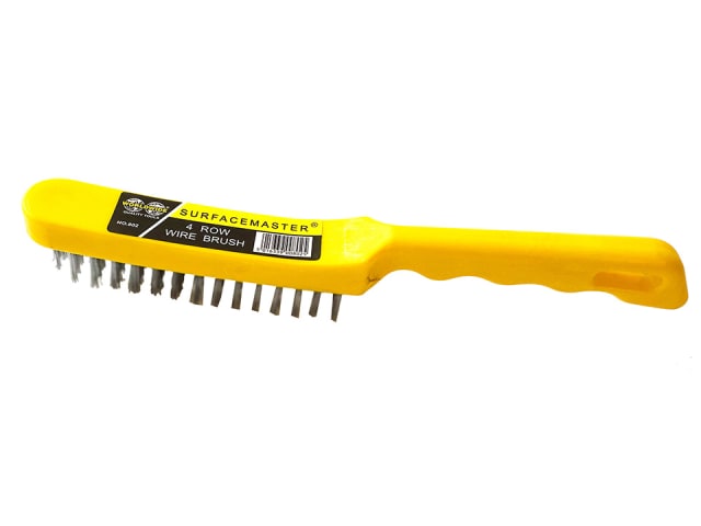 'Hand Wire Brush 4 Row 802'