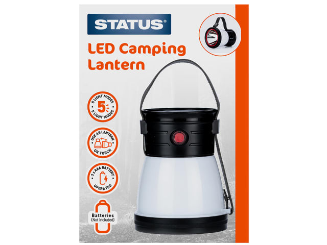 Status LED Camping Lantern 3W S3WLEDMCL1BX6