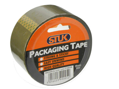 STUK Packaging Tape Brown 48mm x 50m PT4850B